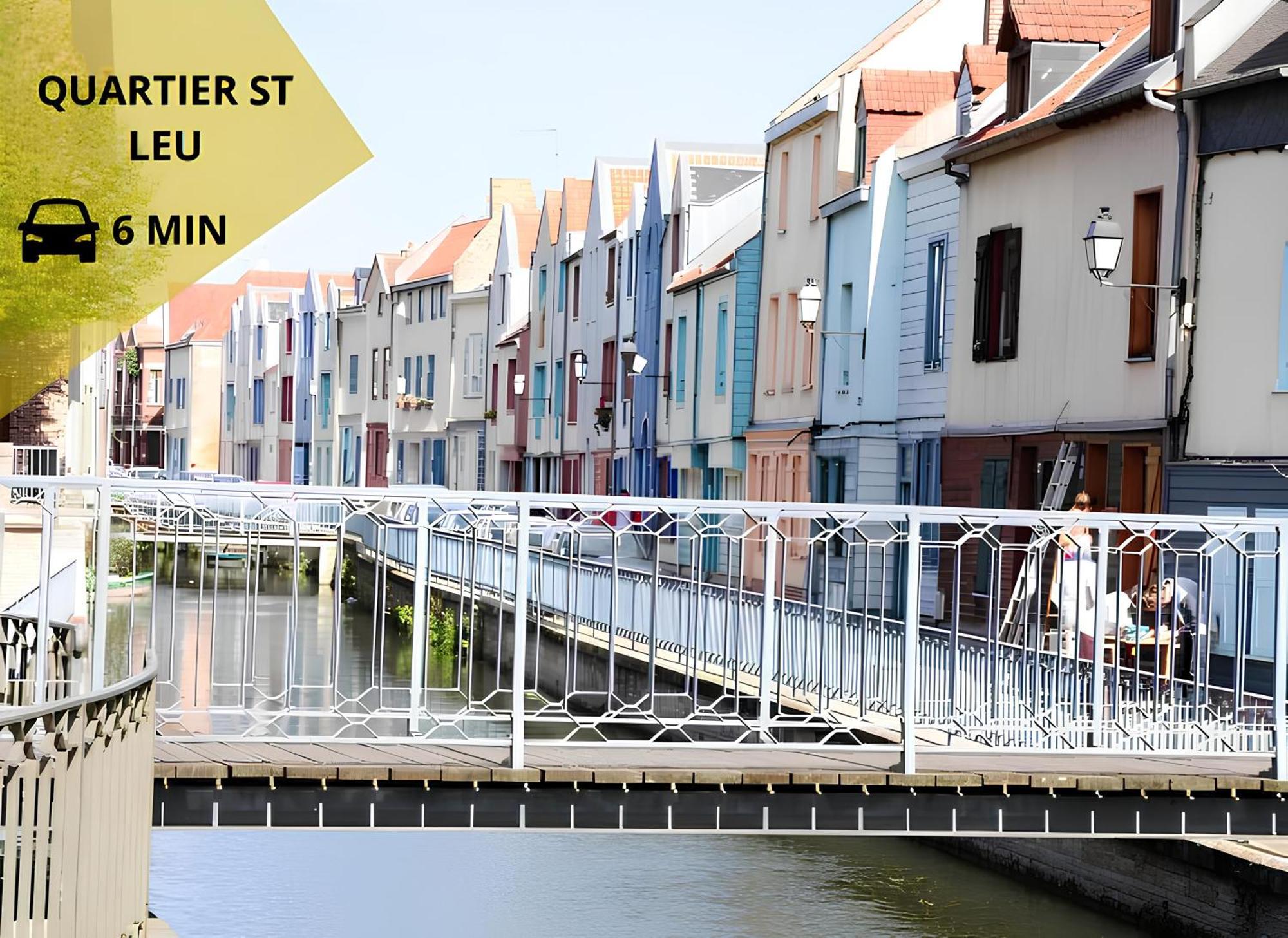 400M Gare&Centre Ville, Seche Linge, Local Velo Amiens Exterior photo